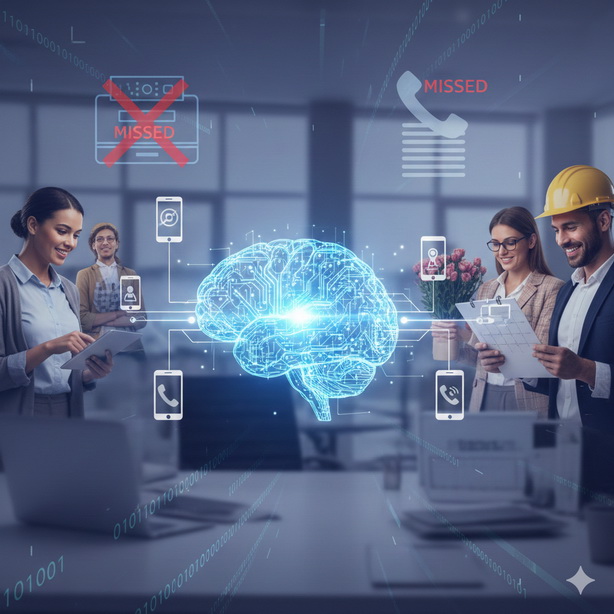 AI voice agent technology solving missed calls for small business owners